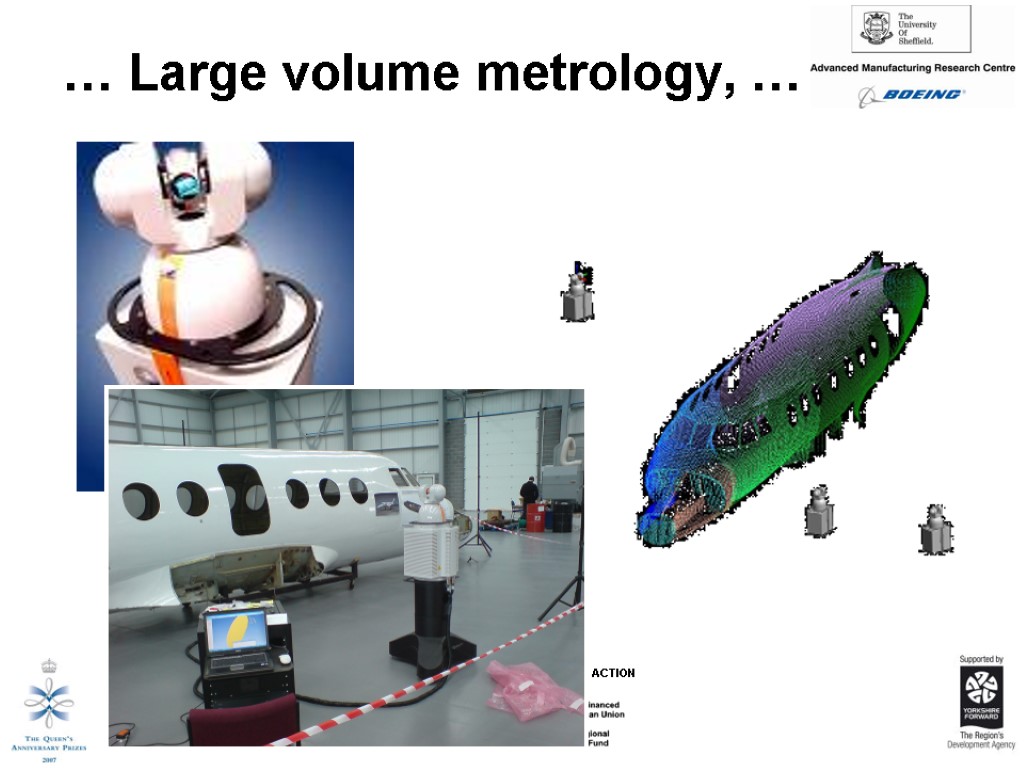 … Large volume metrology, … LASER RADAR IN ACTION